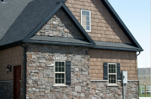 Manufactured Stone on a house
